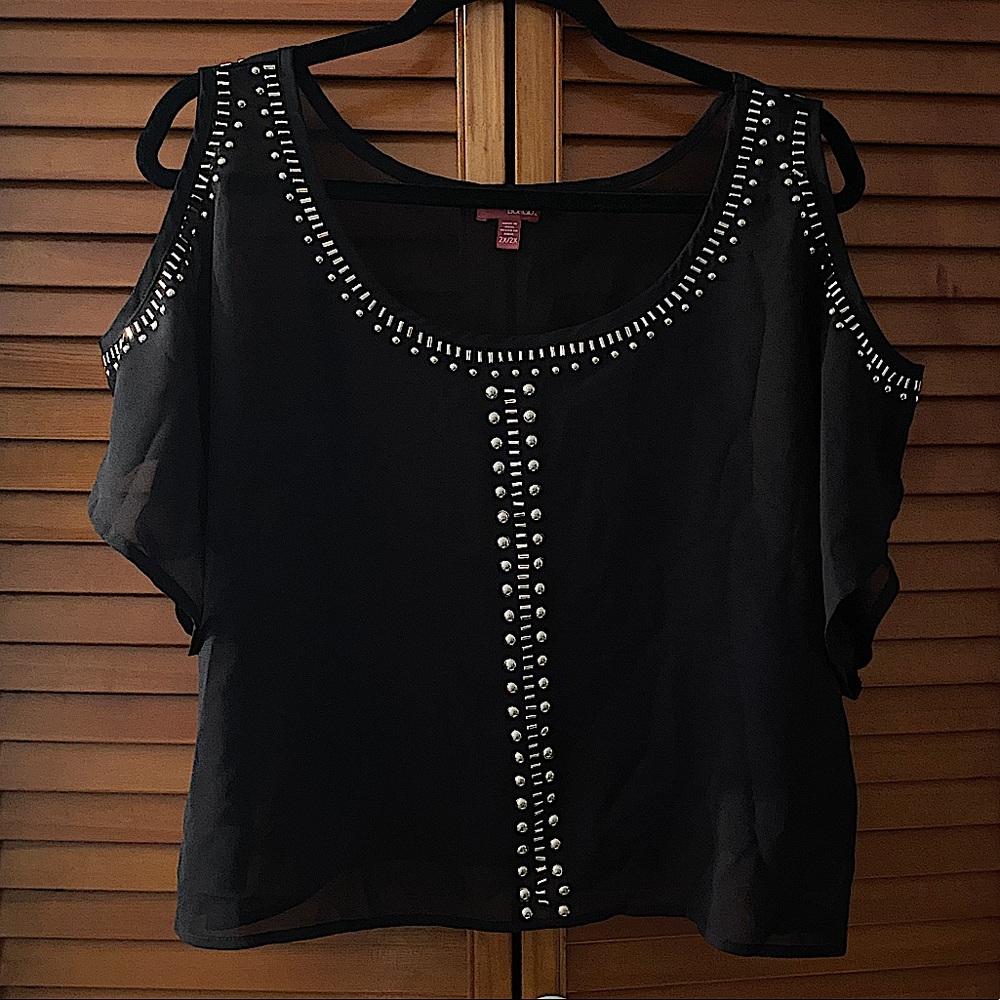 Embellished Crop Top
